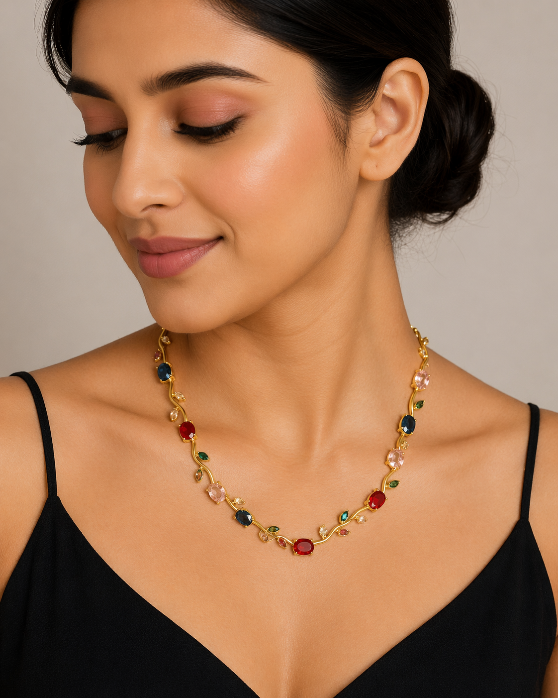 Anti-Tarnish Tulip Necklace