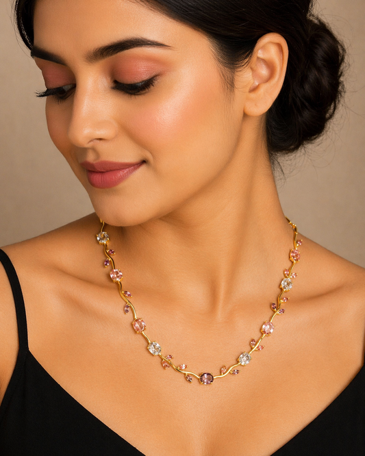 Anti-Tarnish Tulip Necklace