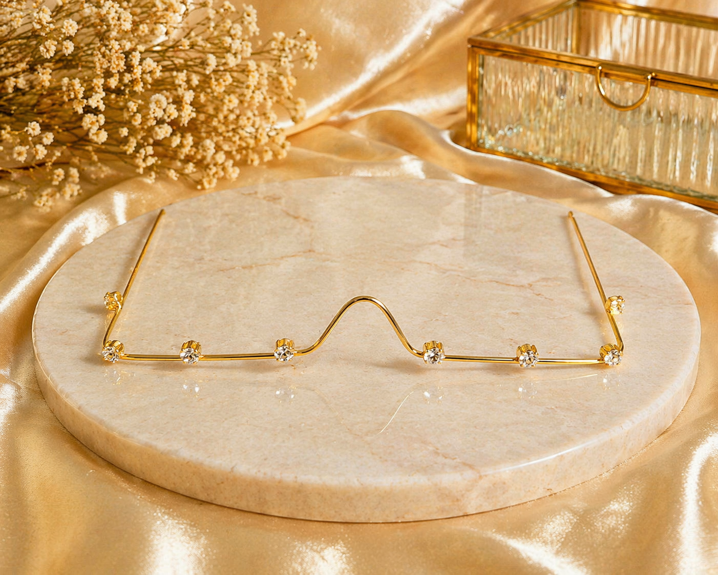 Designer Crystals Golden Facelet