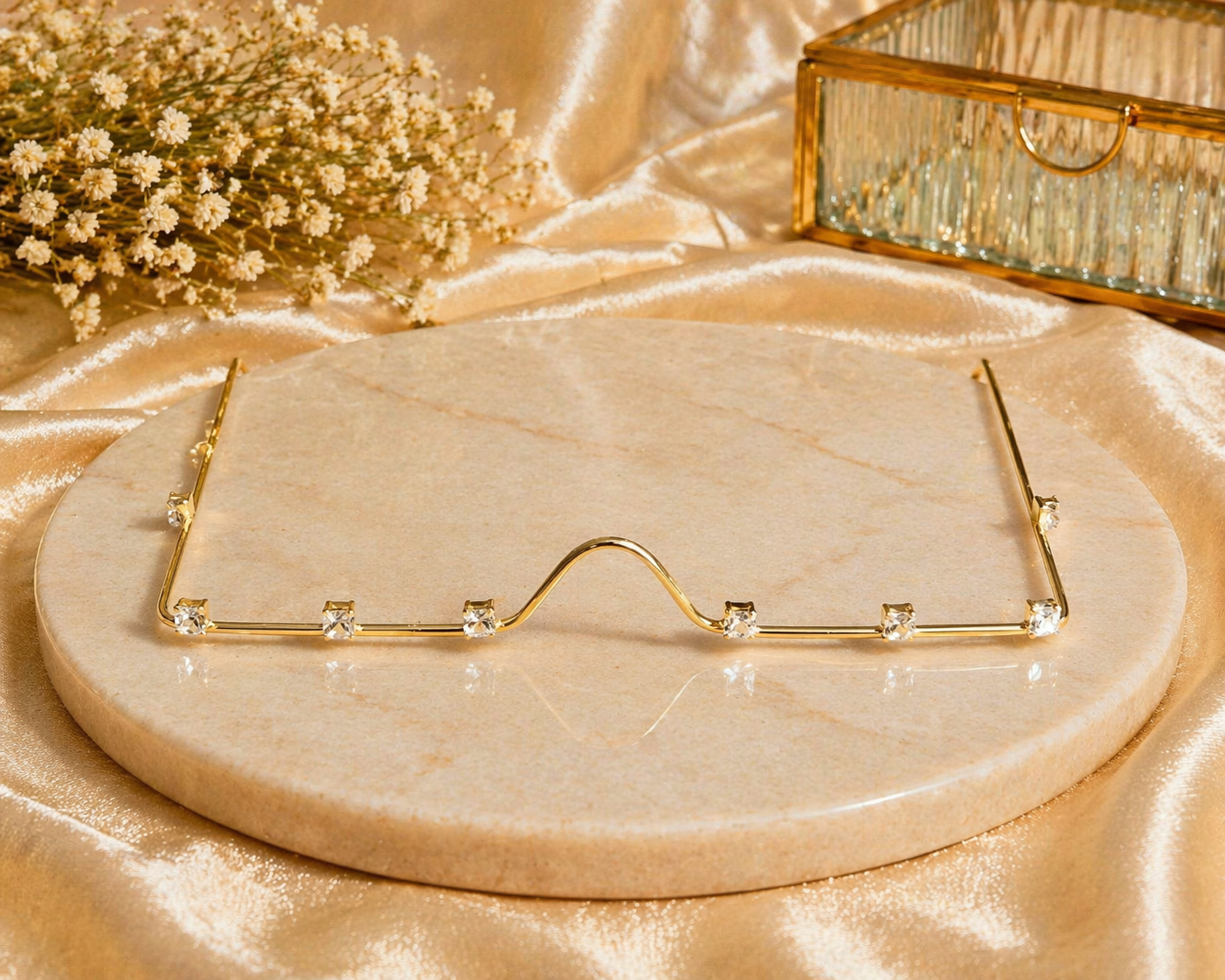 Designer Crystals Golden Facelet