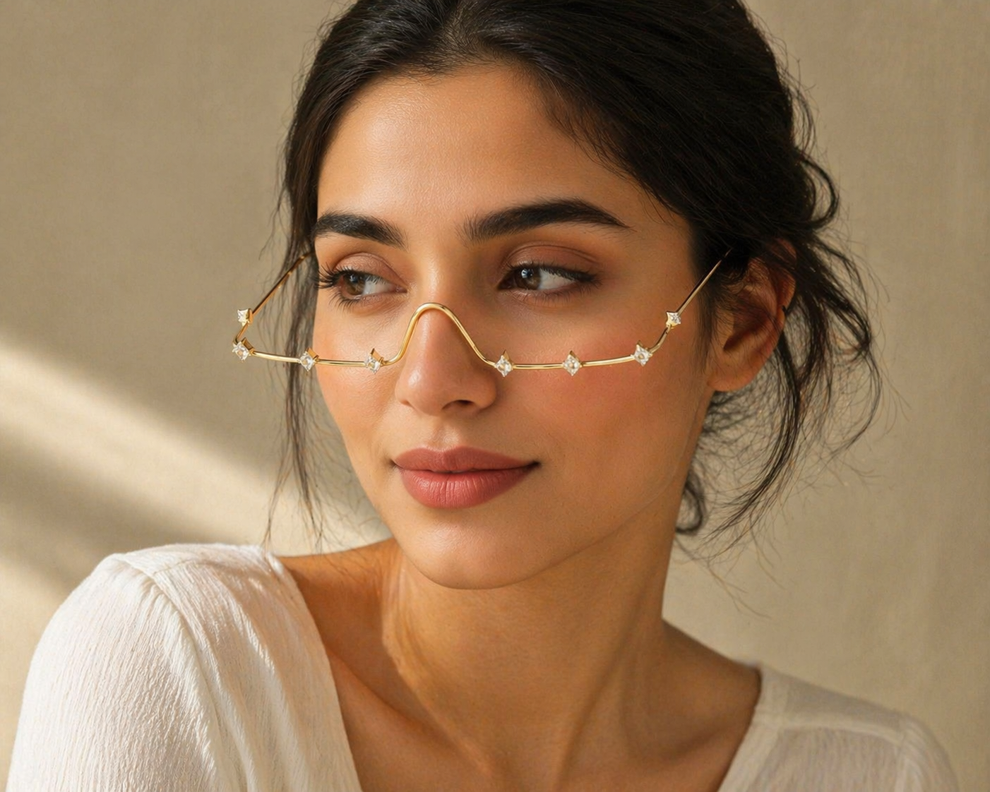 Designer Crystals Golden Facelet