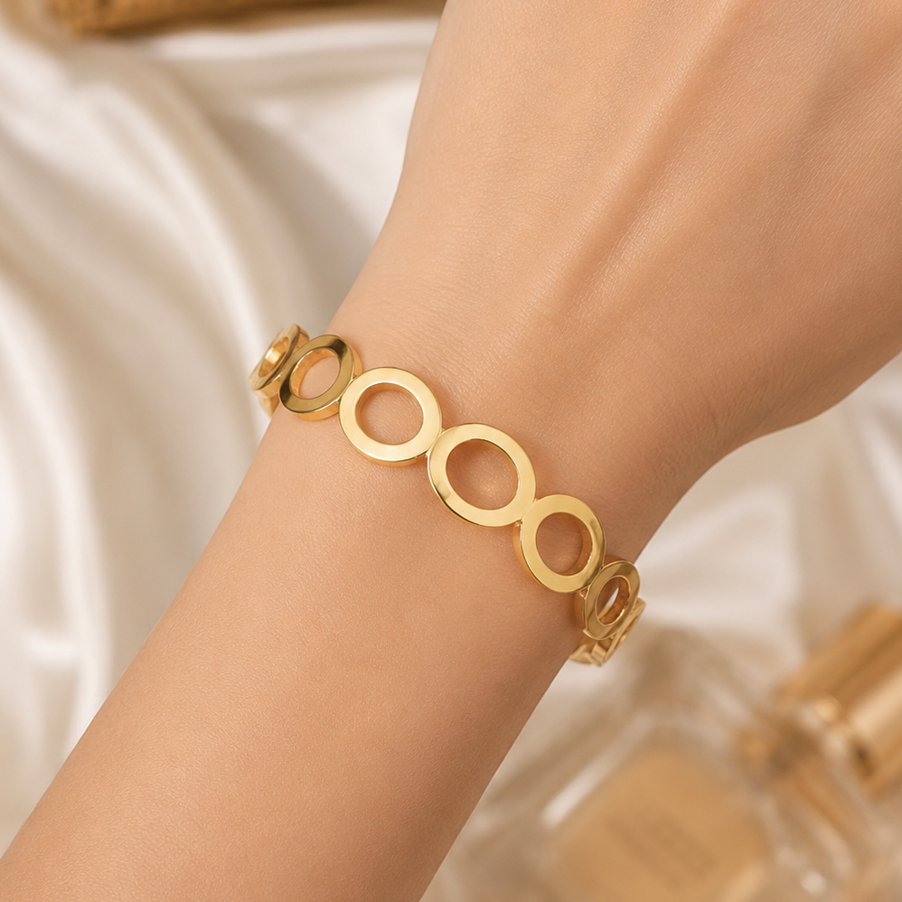 Stainless Steel Round Bracelet