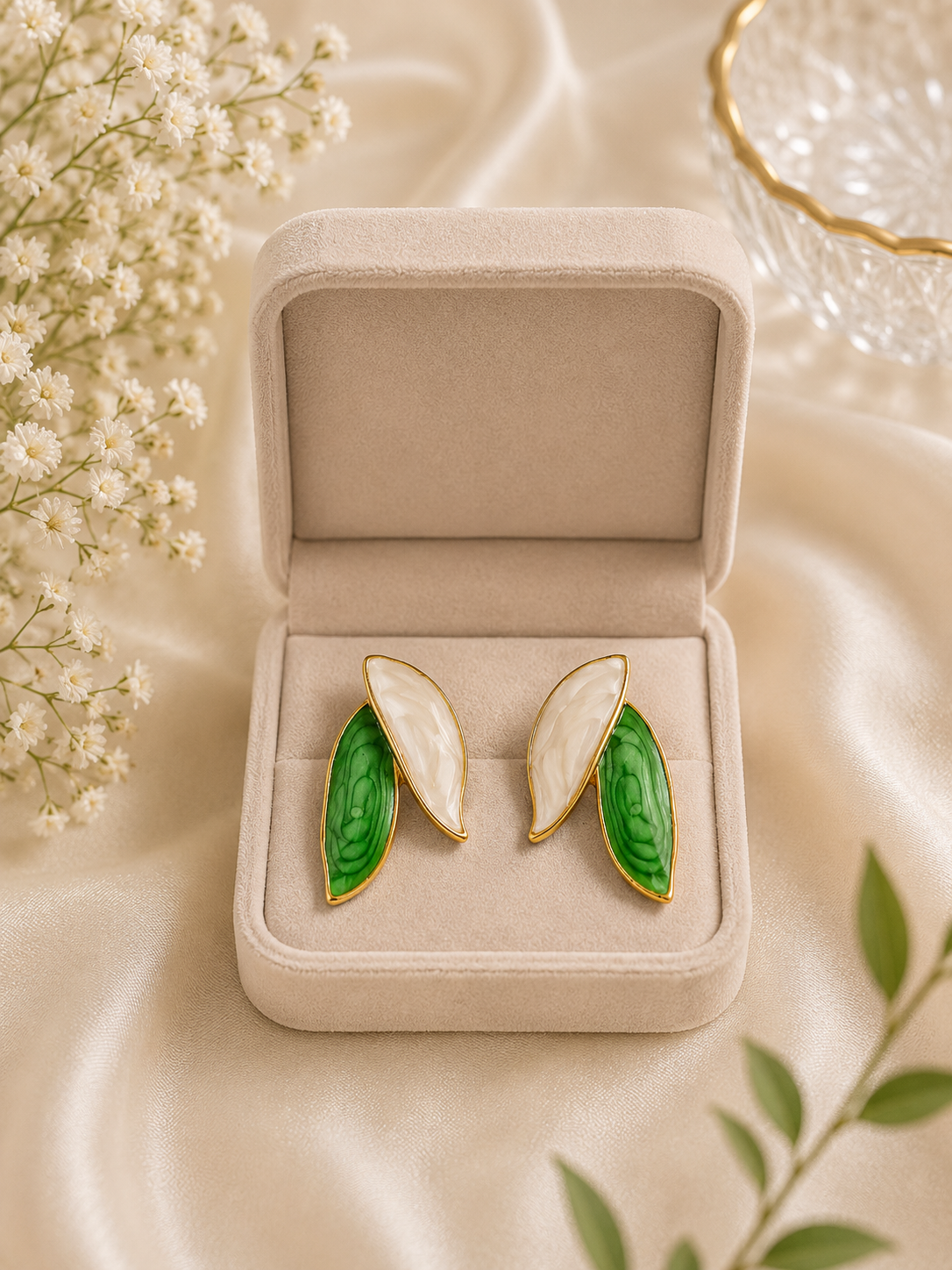Korean Trendy Leaf Earring