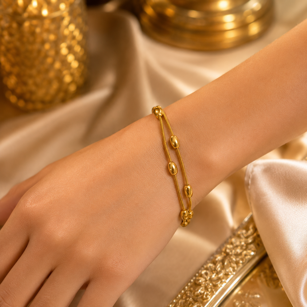 Kiyu Ziyu Trendy Chain Adjustable Bracelet