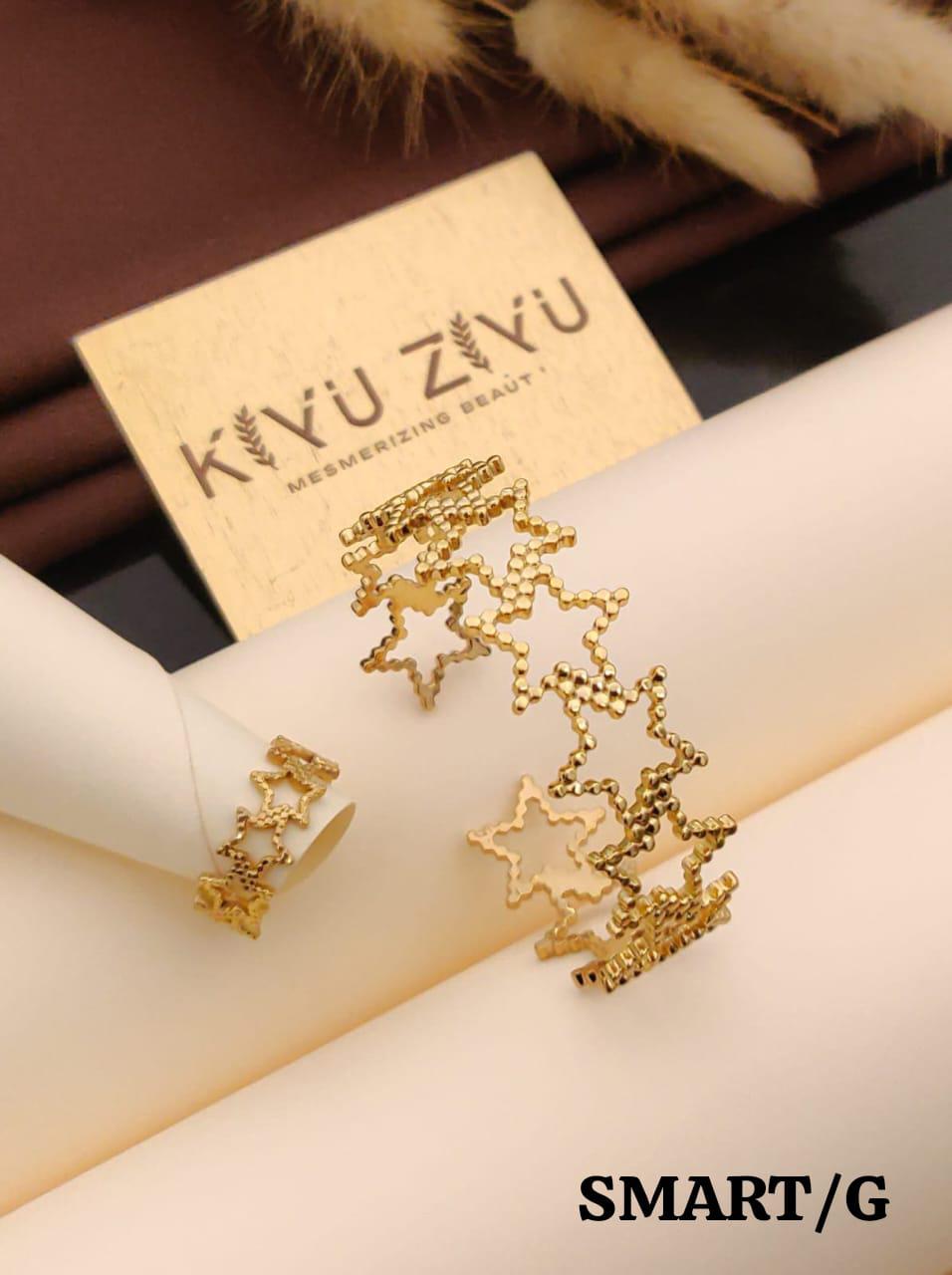 Anti Tarnished Bracelet+Ring