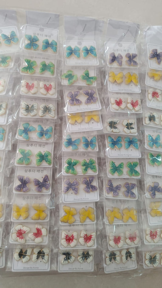 Korean Design Cute Butterfly Earring
