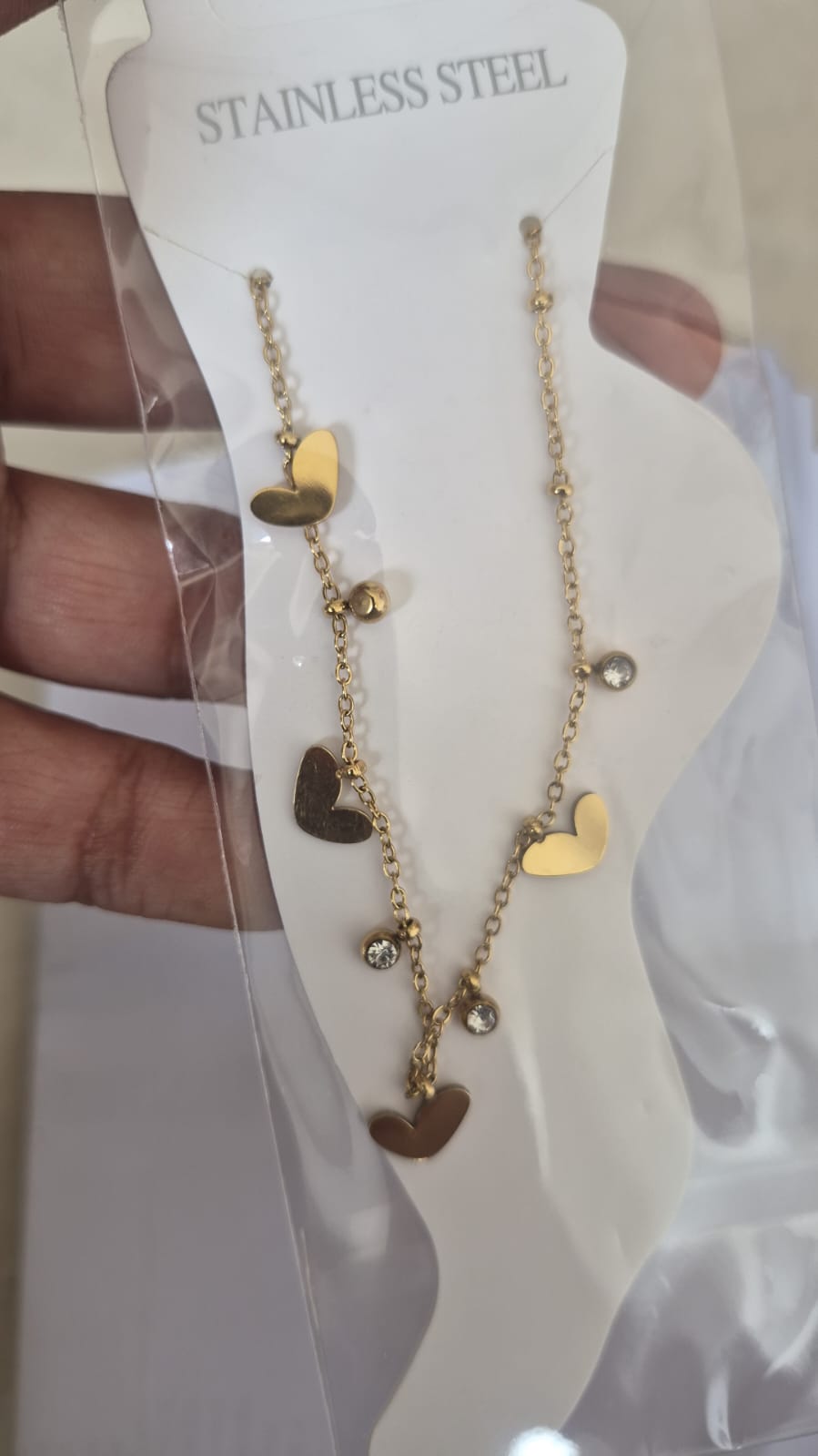 Anti Tarnish One Side Wear Anklet