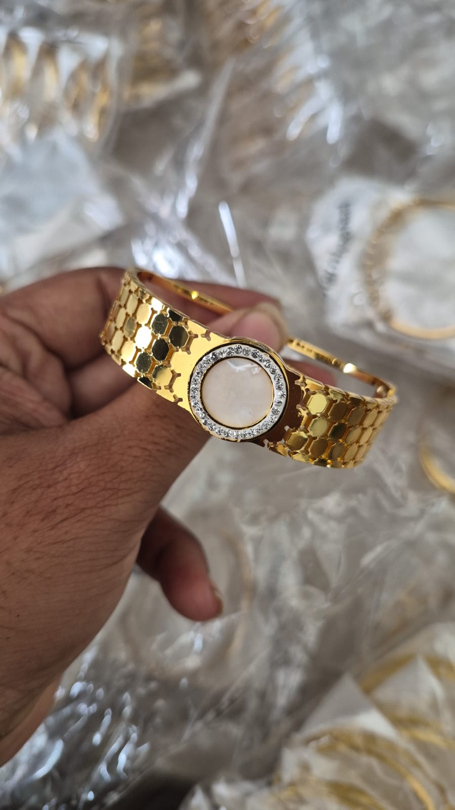 Anti tarnish Kada bracelet