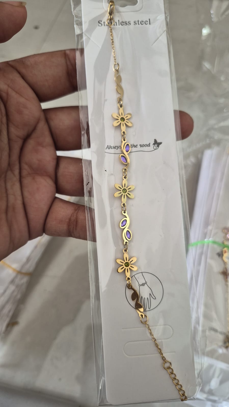 Anti tarnish bracelet