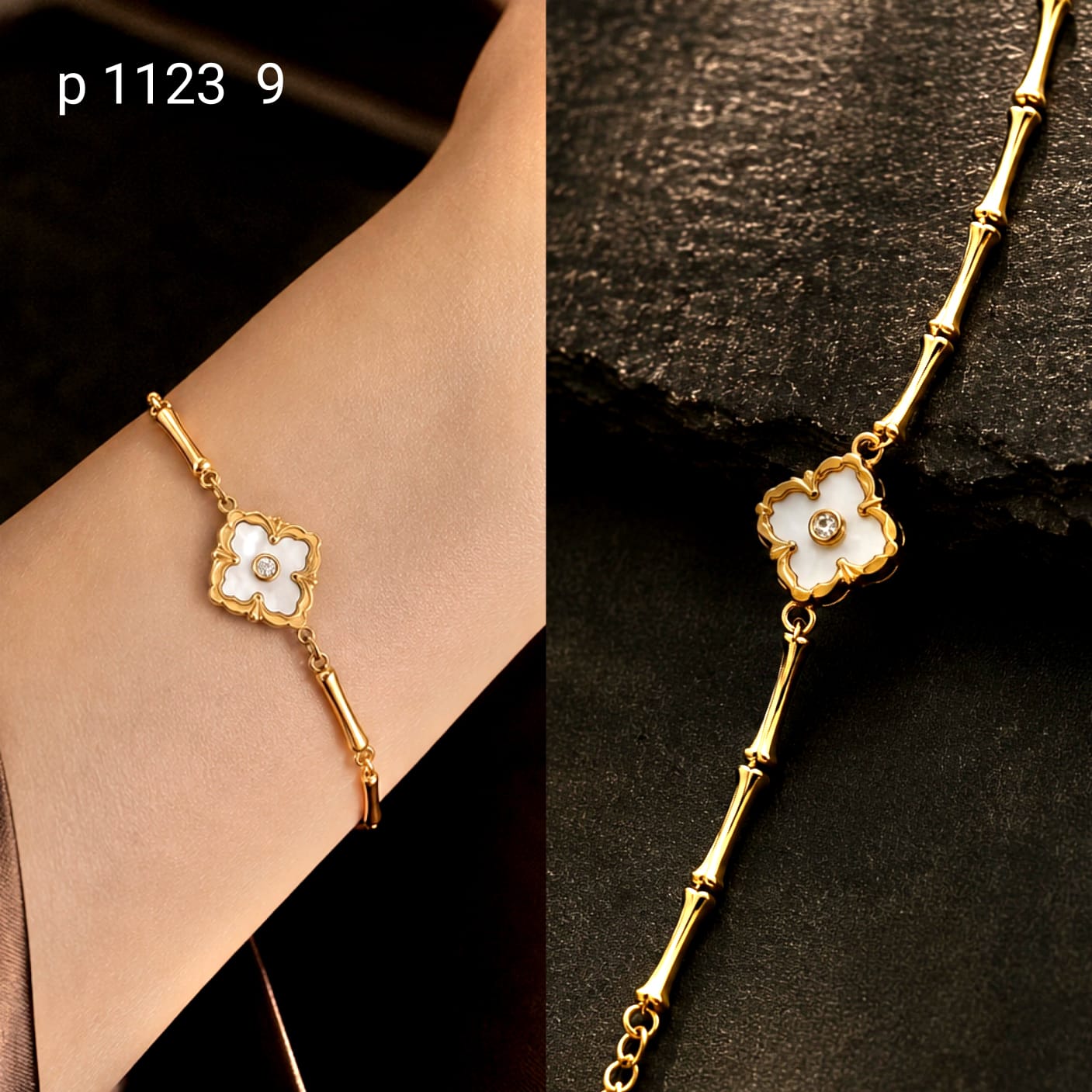 Anti tarnish chain bracelet
