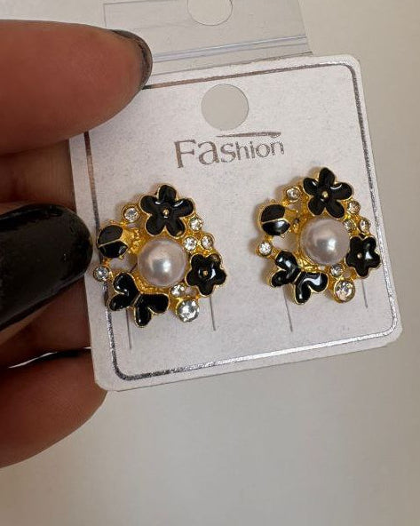 Trendy Korean Flower Earring