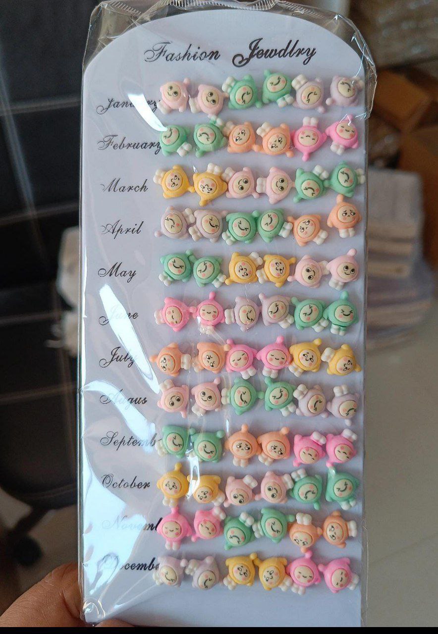 Labubu Earring Combo  Set