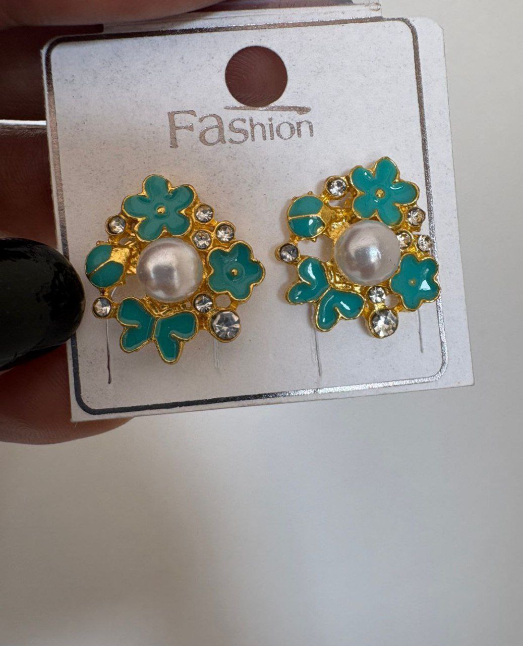 Trendy Korean Flower Earring