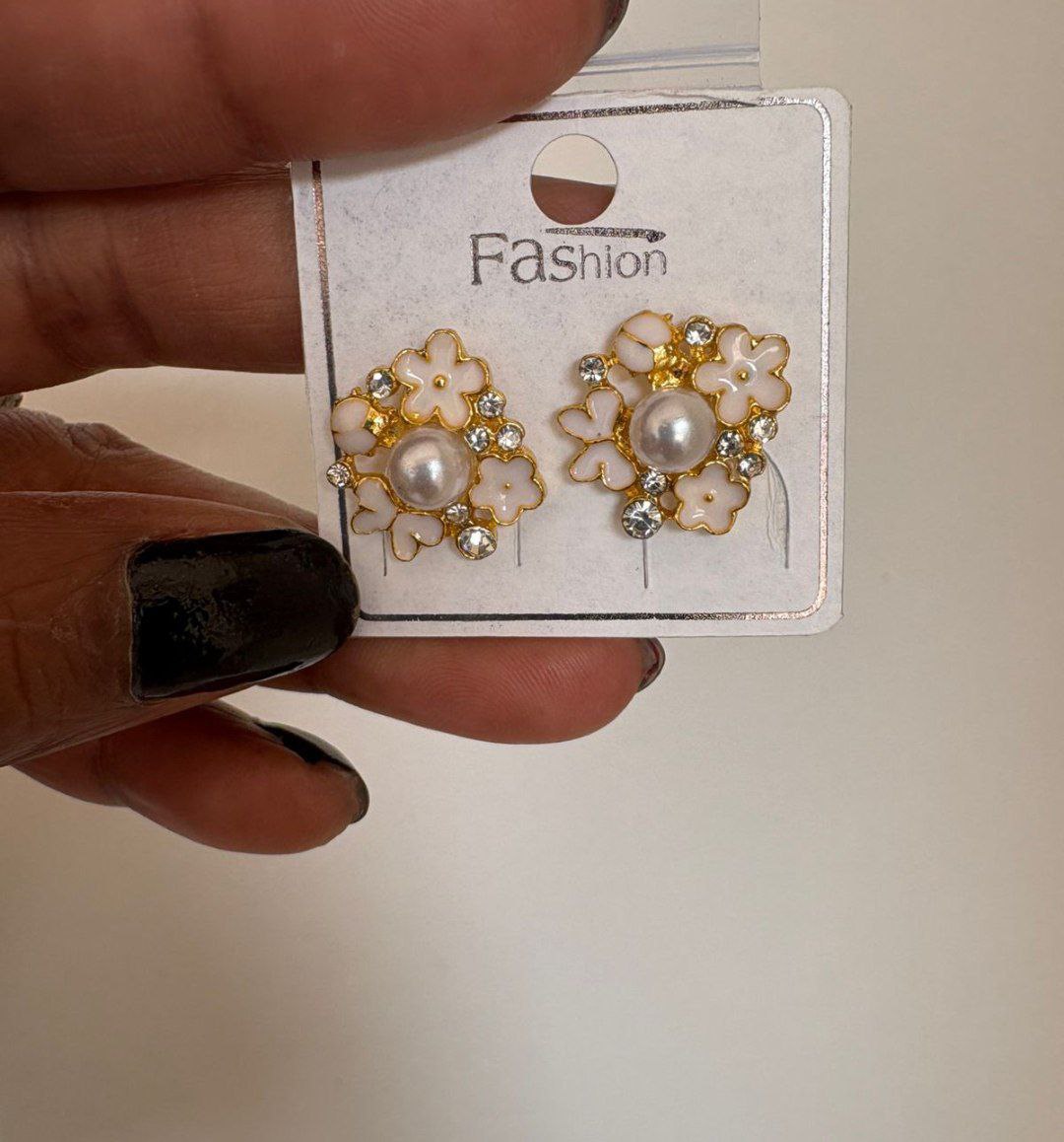 Trendy Korean Flower Earring