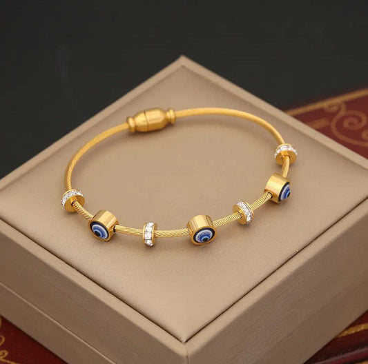Evil Eye Charm Bracelet