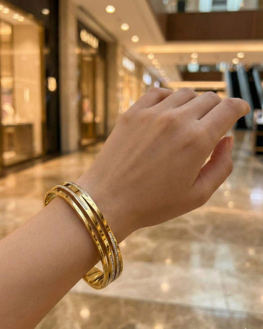 Stylish Multi Layer Anti-Tarnish Bracelet for Women