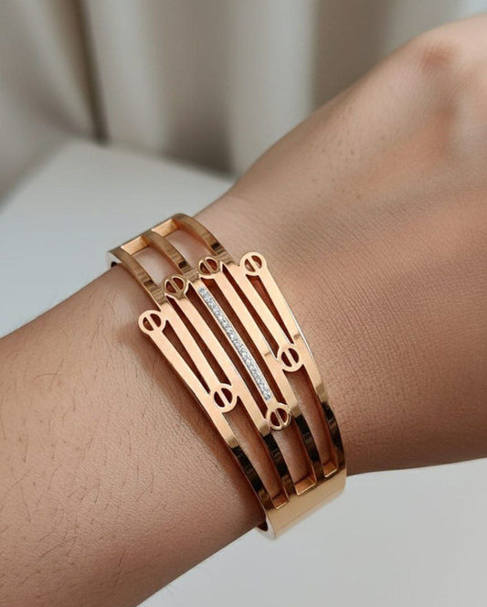 Anti-Tarnish Rose Gold Bracelet