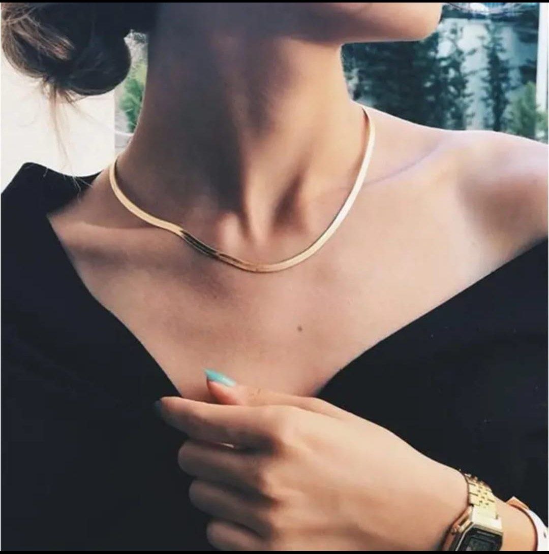 Anti-Tarnish Snake Chain Necklace