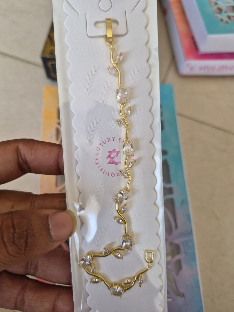 Anti-Tarnish Gold Tulip Bracelet for Women