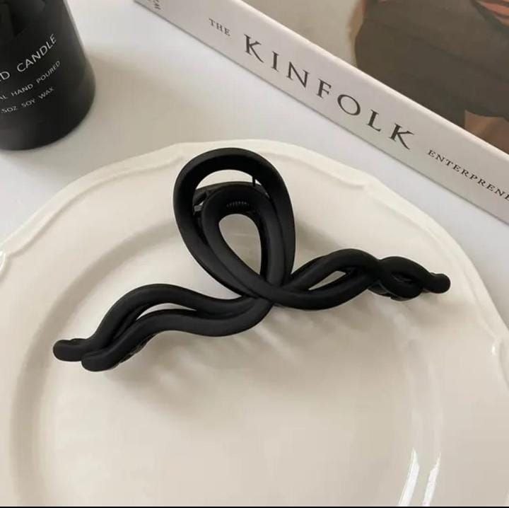 Korean Abstract Loop Hair Claw Clutcher (Pack of 12)