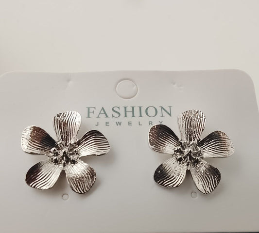 Korean Flower Stud Earring