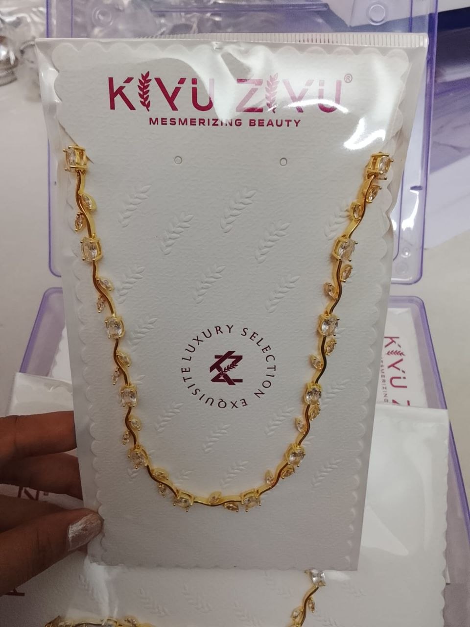 Anti-Tarnish Tulip Necklace