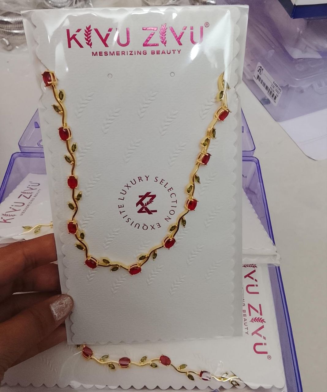 Anti-Tarnish Tulip Necklace