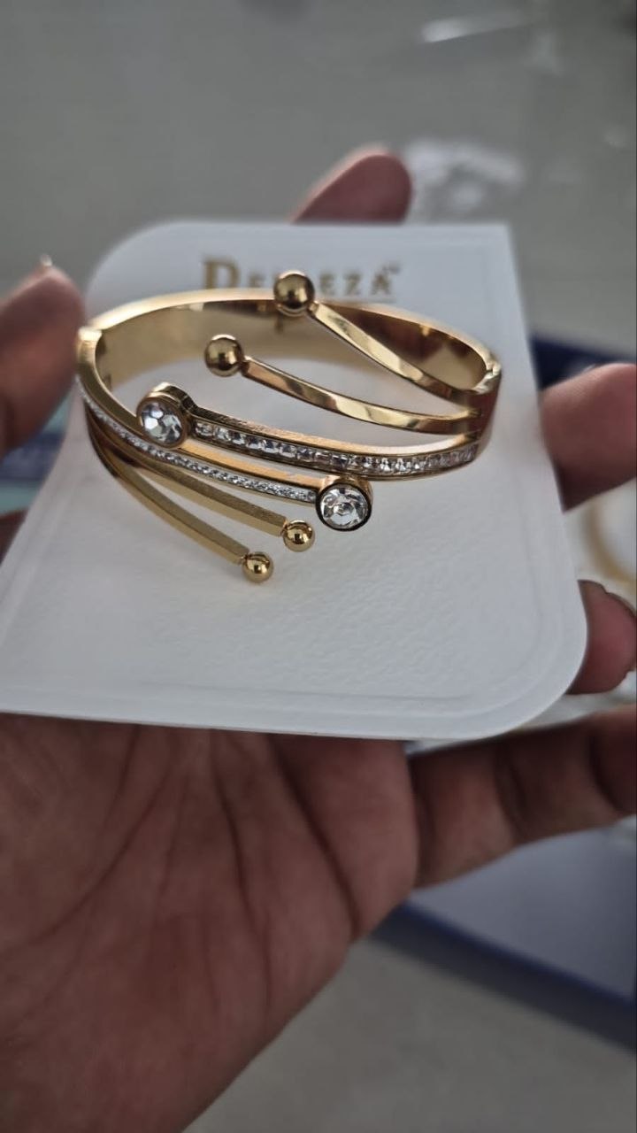 Luxury Anti Tarnish Crystal Layered Bracelet Baby Size