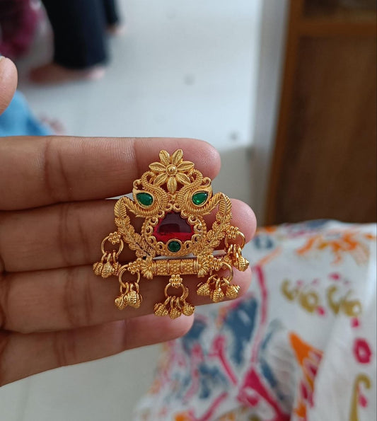 Royal Peacock Traditional Ring
