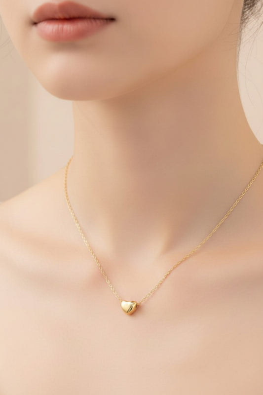 Anti Tarnish Mini Heart Necklace