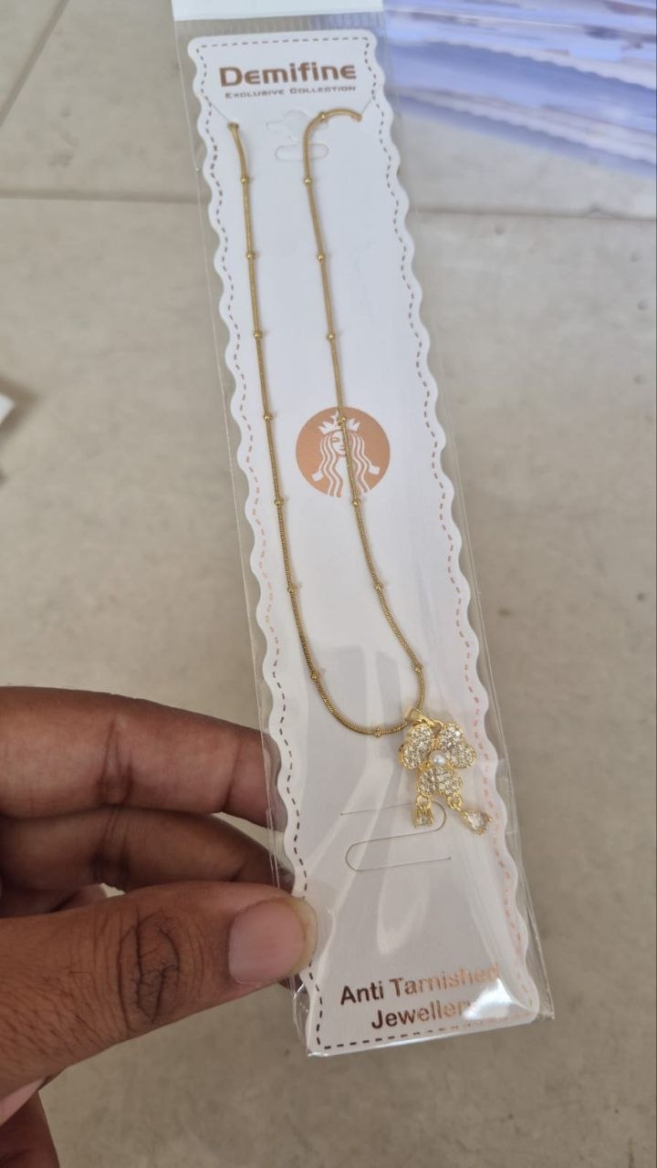 Anti tarnish neckless
