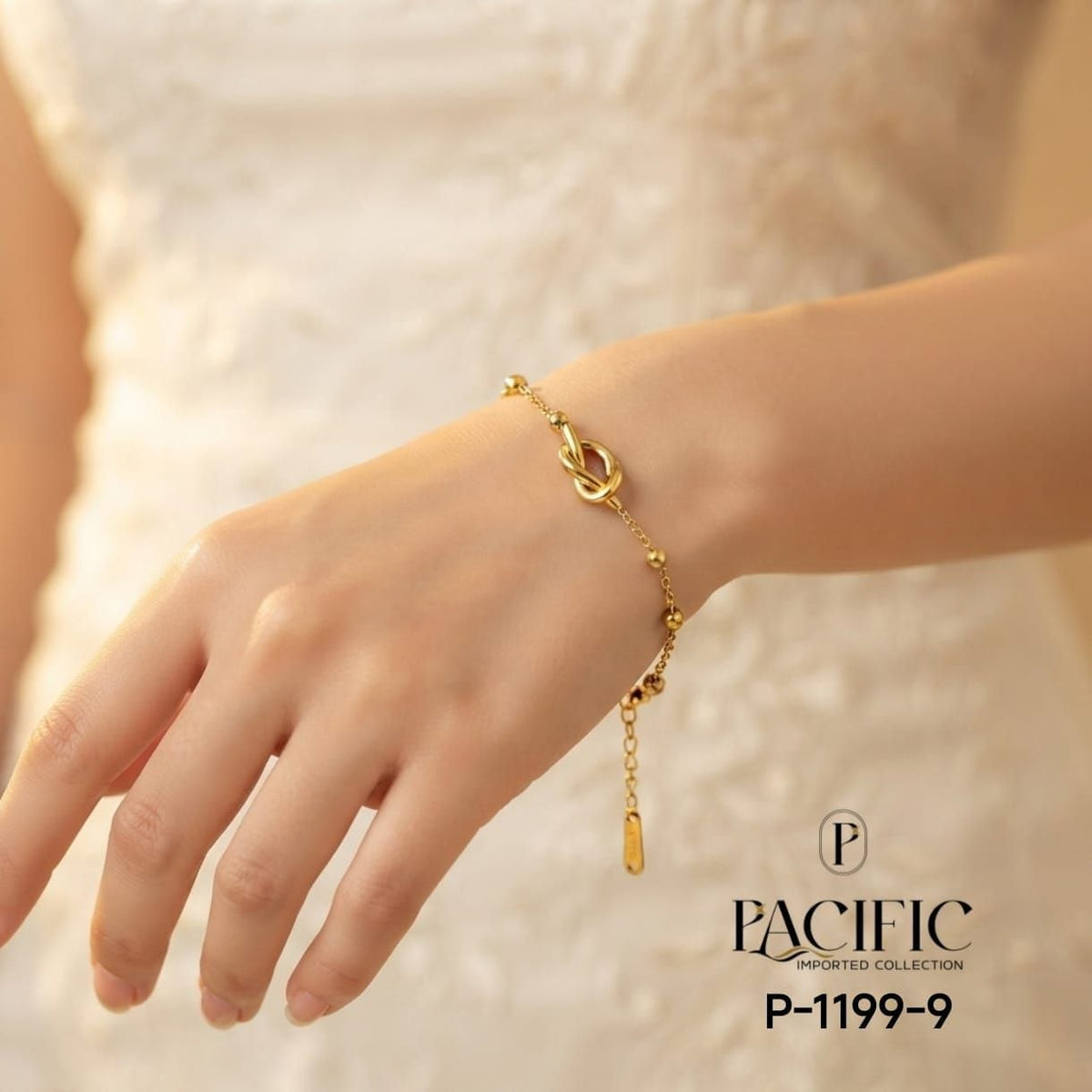 Anti-Tarnish Infinity Knot Bracelet