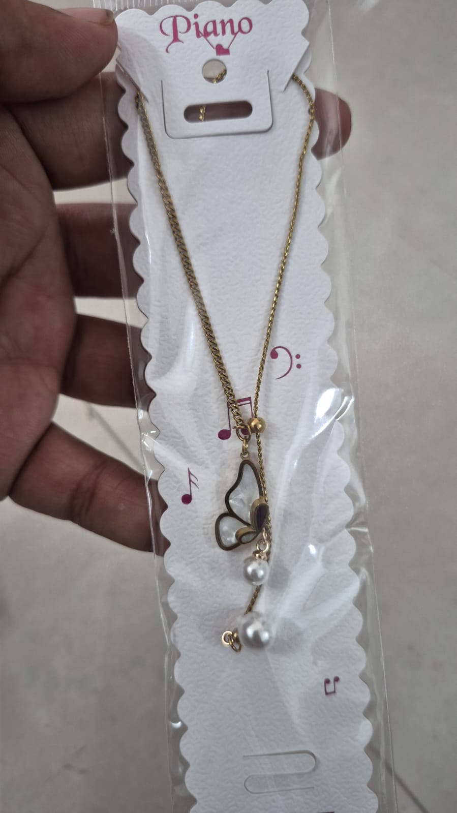 Anti tarnished necklace