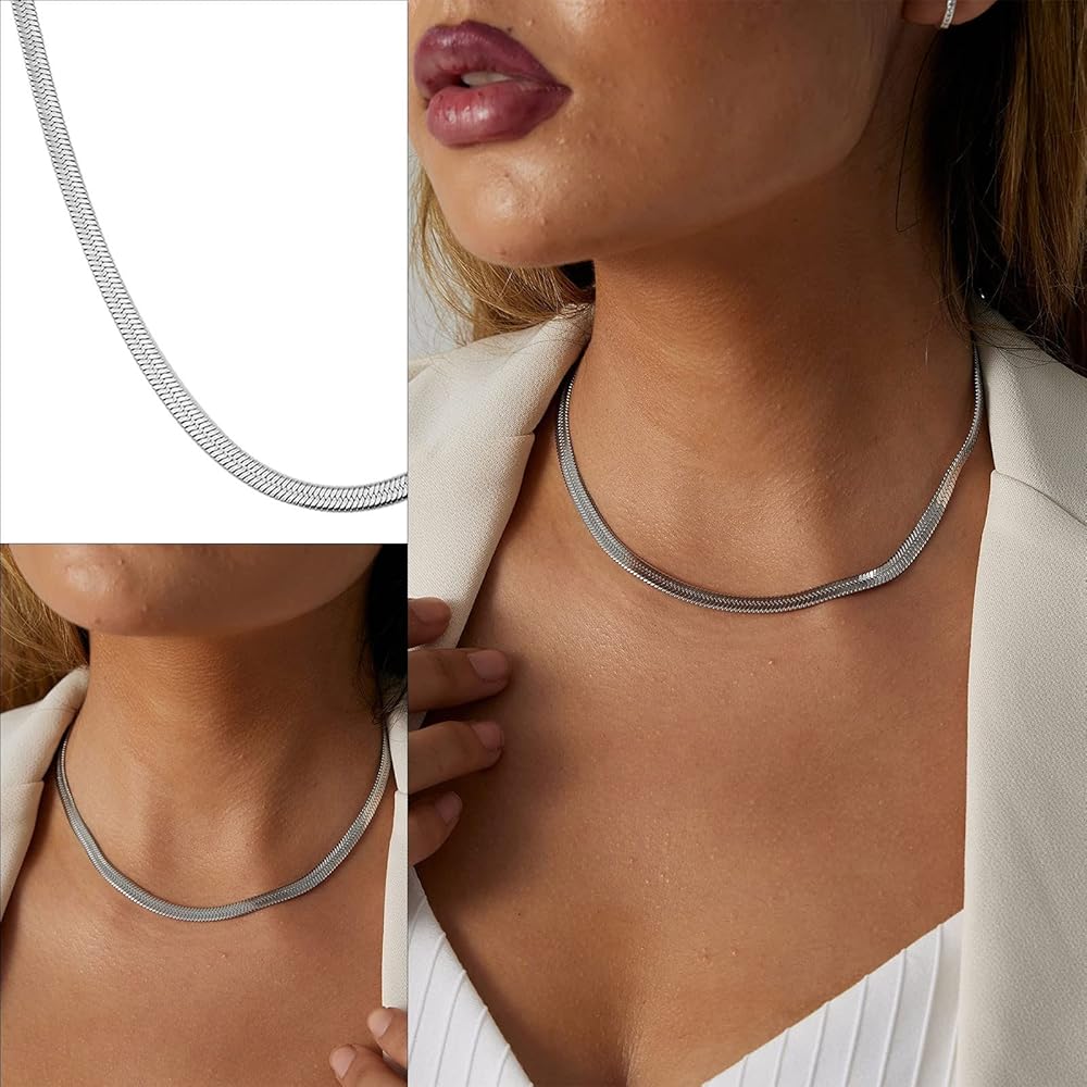 Anti-Tarnish Snake Chain Necklace