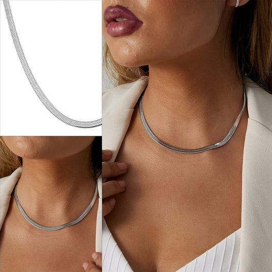 Anti-Tarnish Snake Chain Necklace