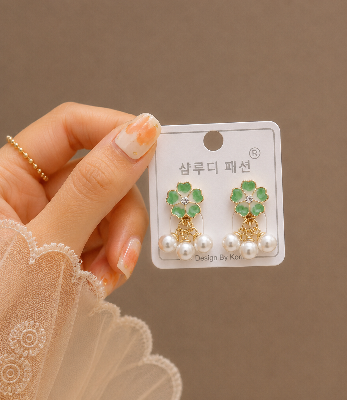 Korean Design Cute Small Flower Earring