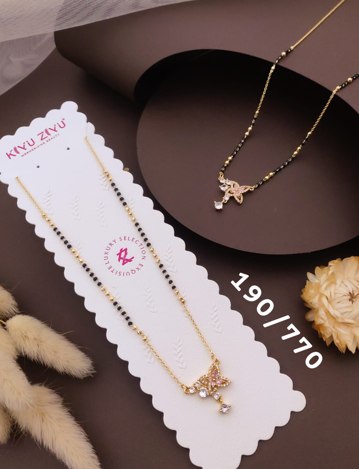 Kiyu ziyu mangalsutra only pendant anti tarnished