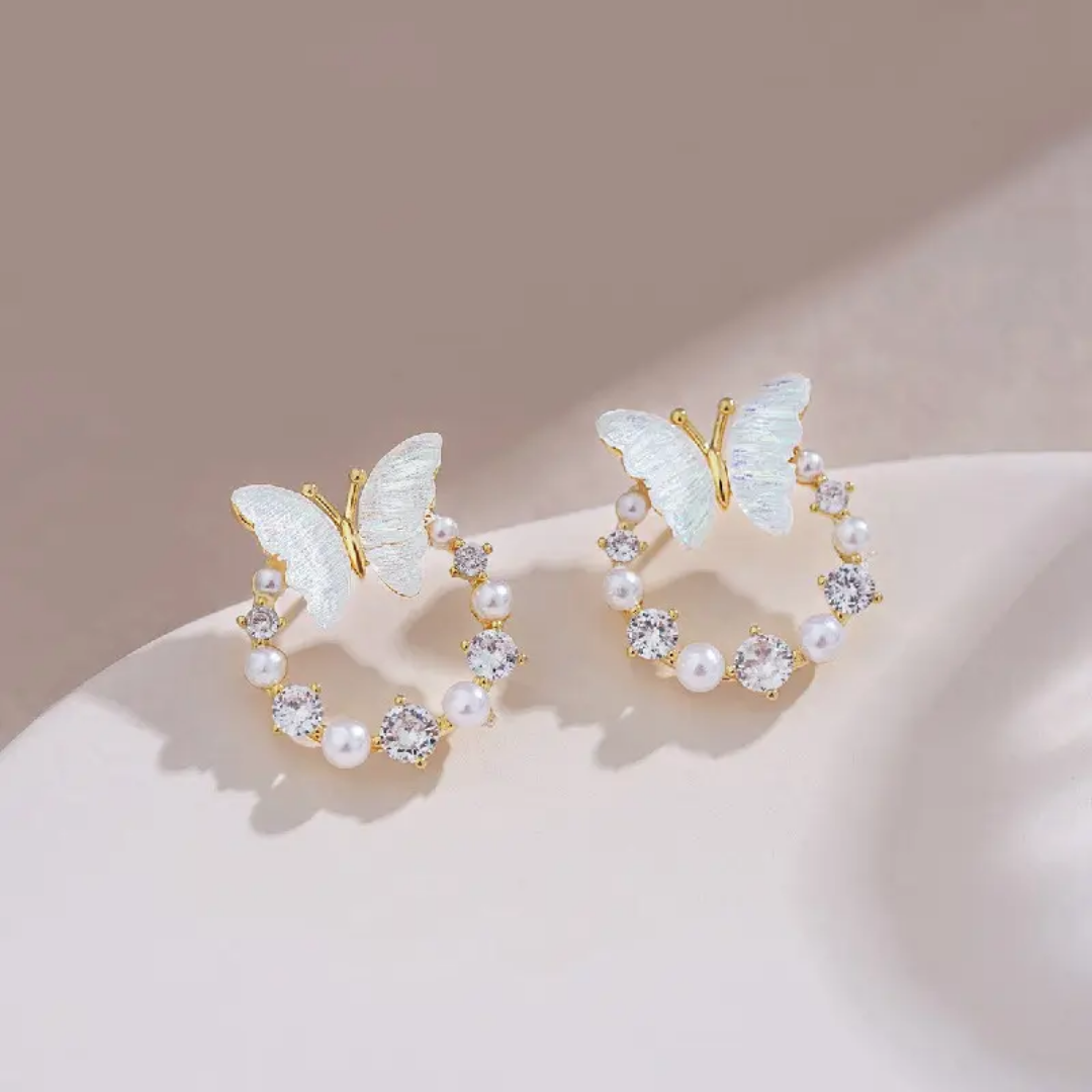 Korean Fashion Butterfly Stud Earring