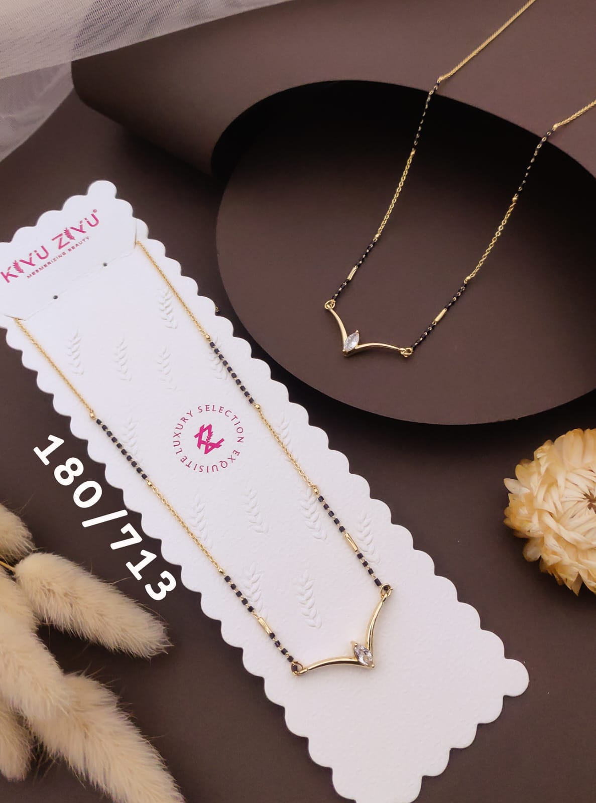 Kiyu ziyu mangalsutra only pendant anti tarnished