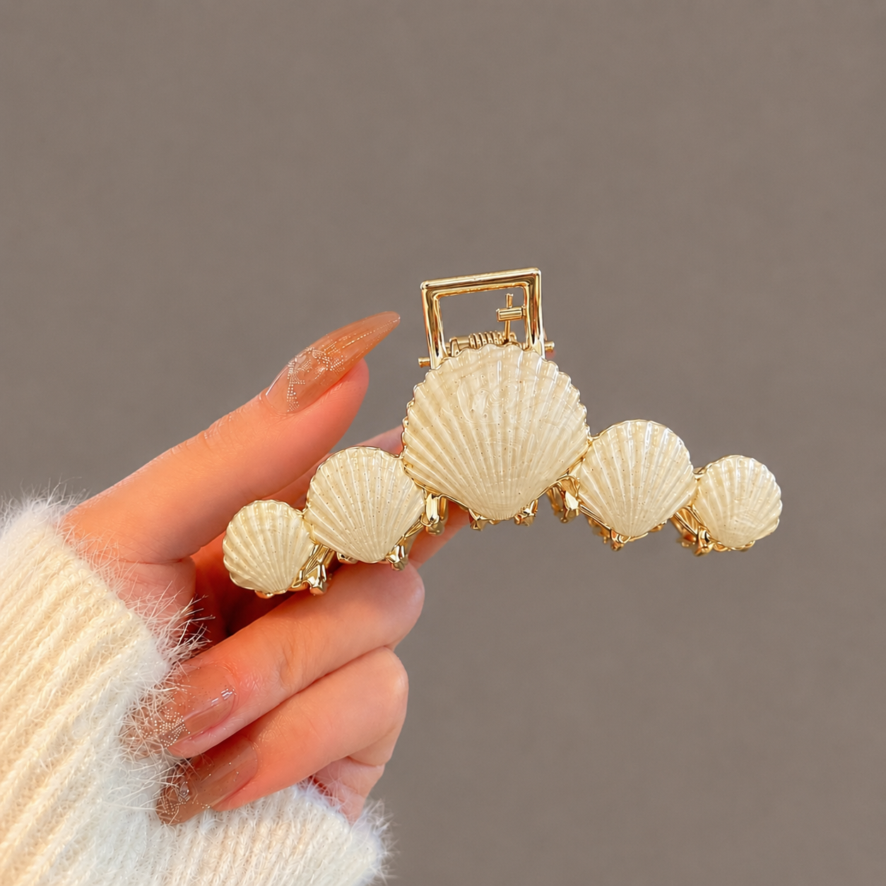 Korean metal hair claw