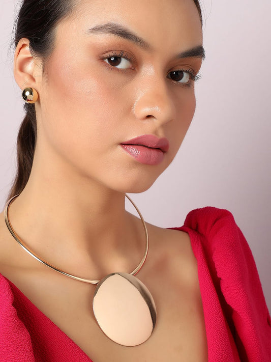 Choker necklace ✨ with earring combo set 🌸