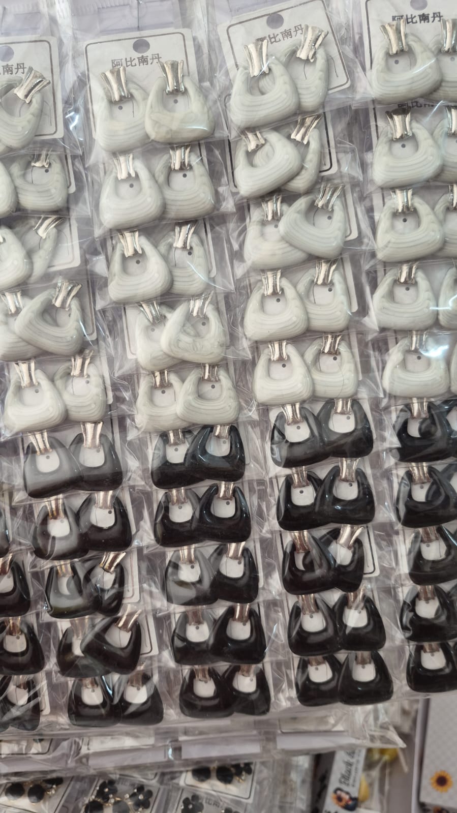 Korean triangle shape earring