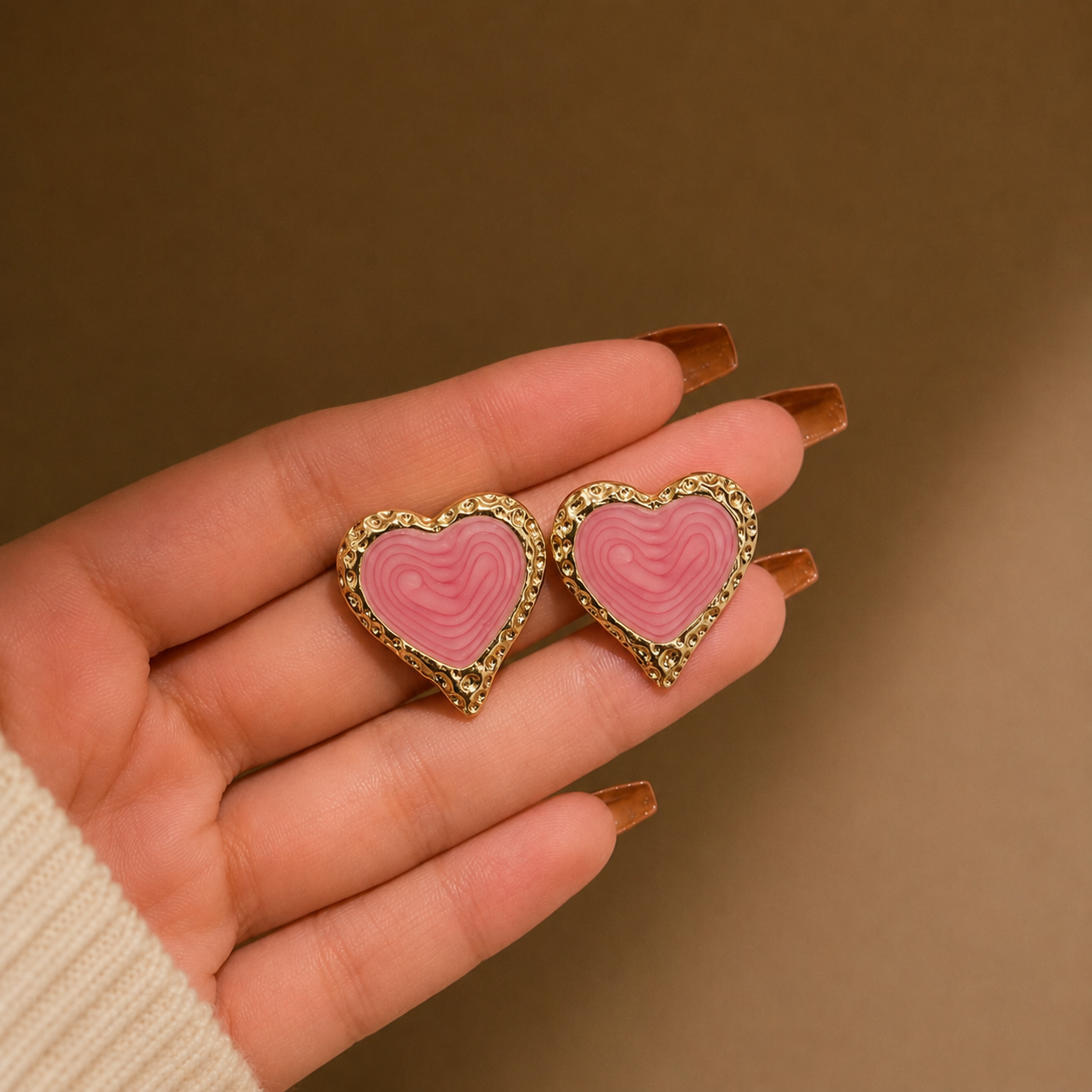 Korean Fashion Heart Earring