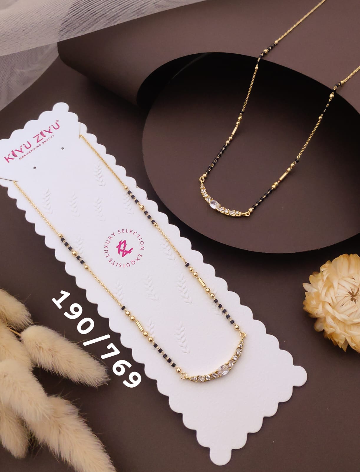 Kiyu ziyu mangalsutra only pendant anti tarnished