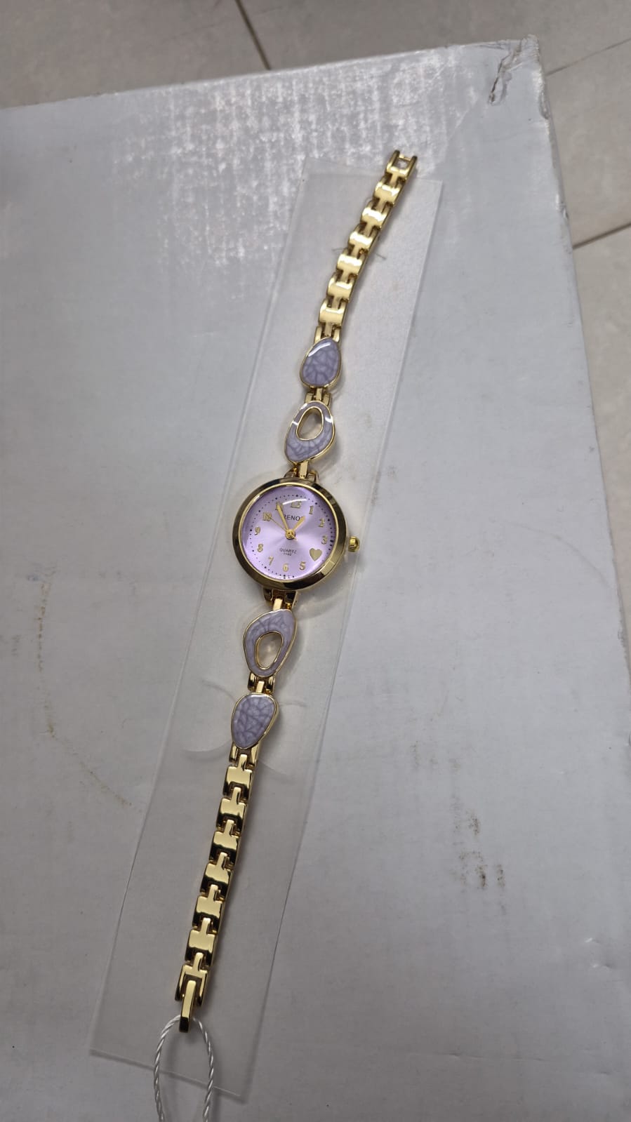 Anti tarnished purple watch