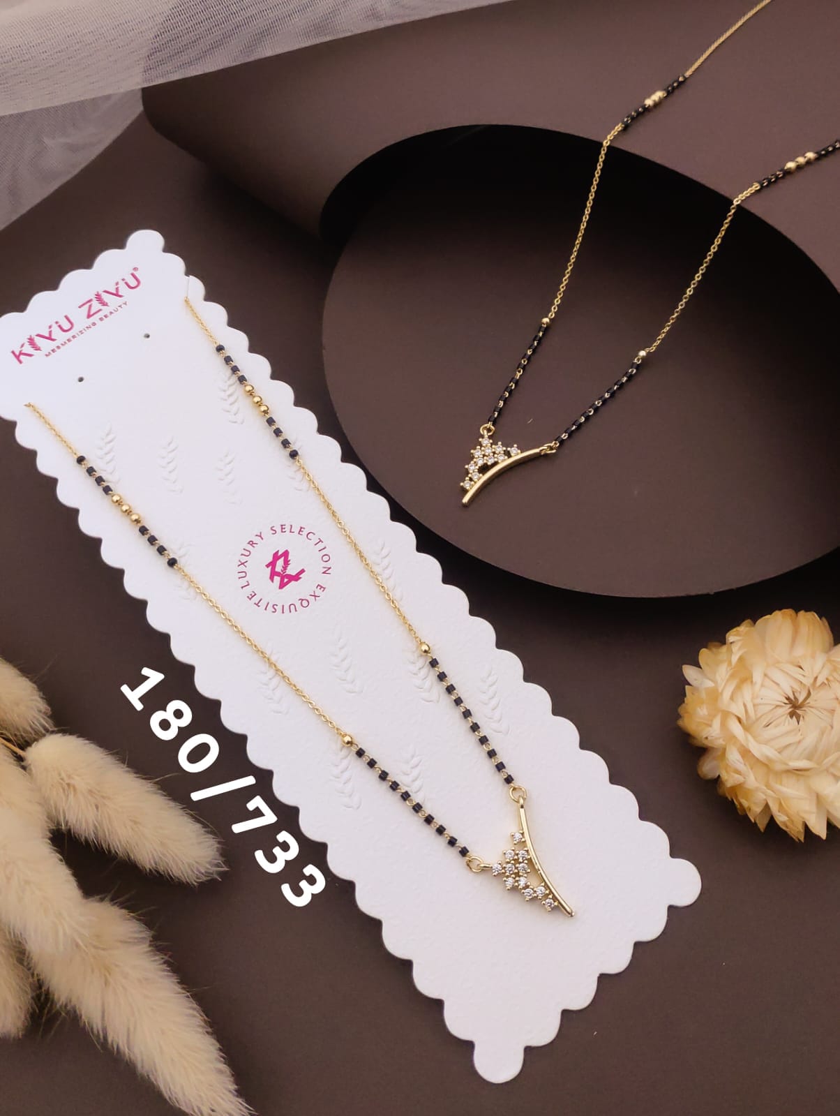 Kiyu ziyu mangalsutra only pendant anti tarnished