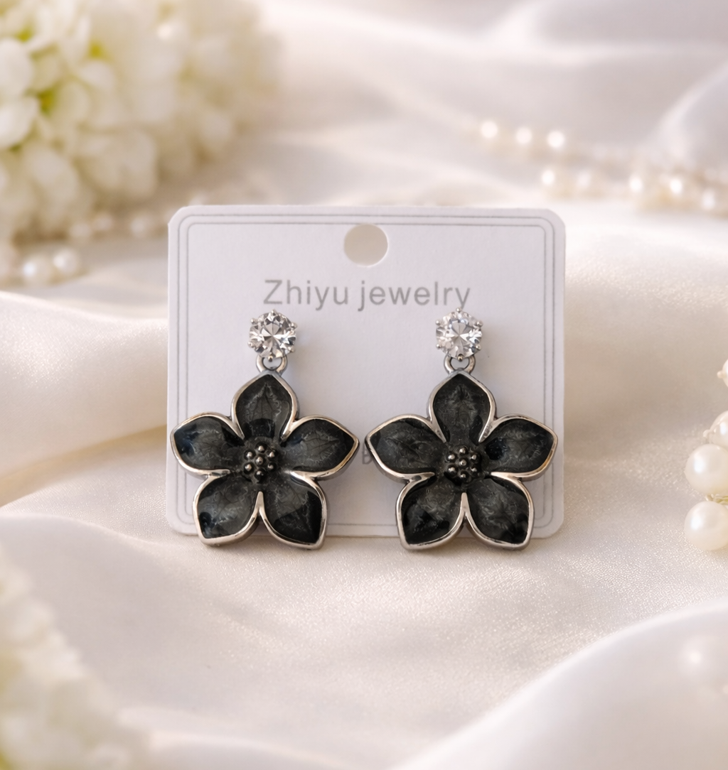 Floral Drop Earrings for girls and women