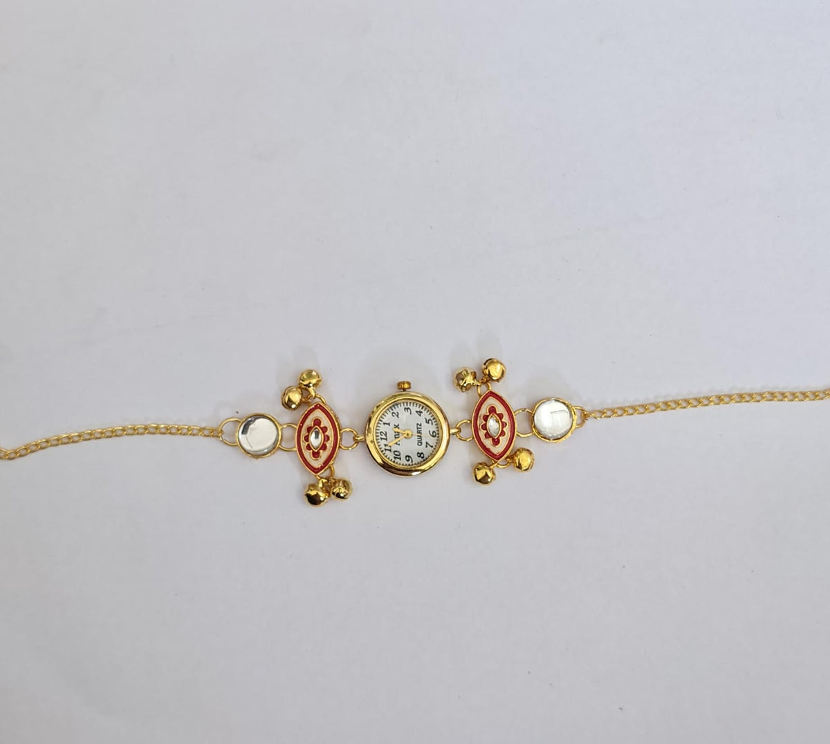Scarlet Charm Traditional Kashmiri Watch