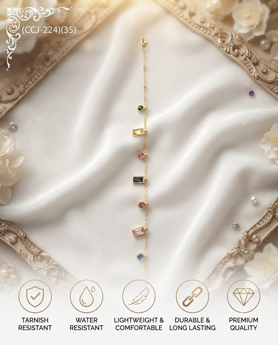 Multicolor Charm Bracelet