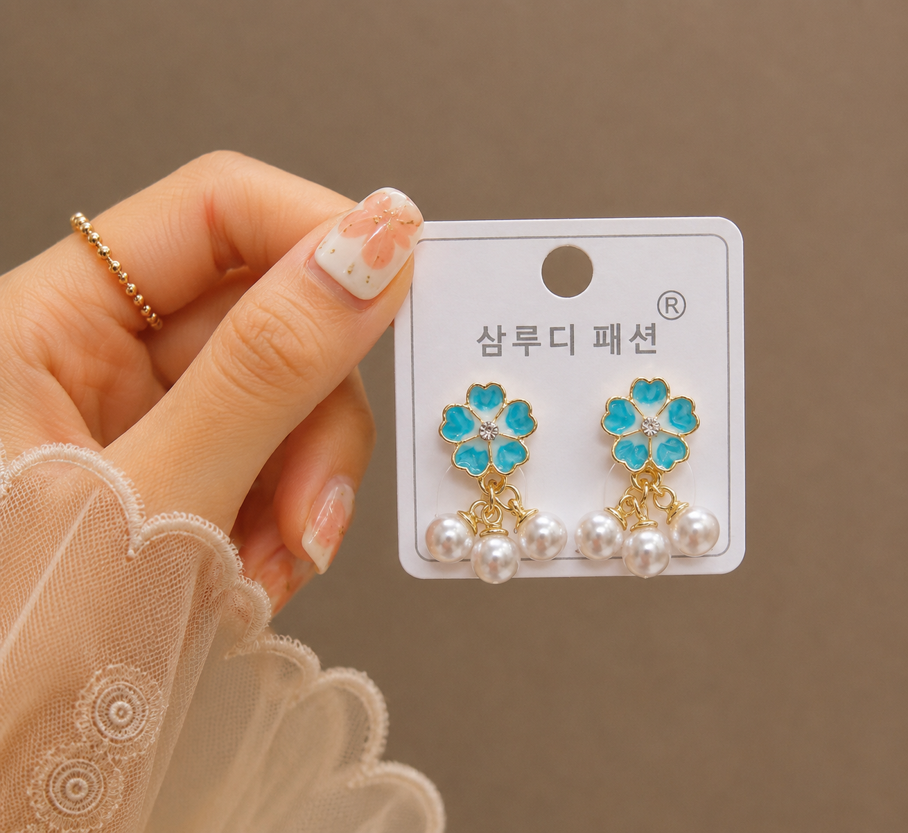 Korean Design Cute Small Flower Earring